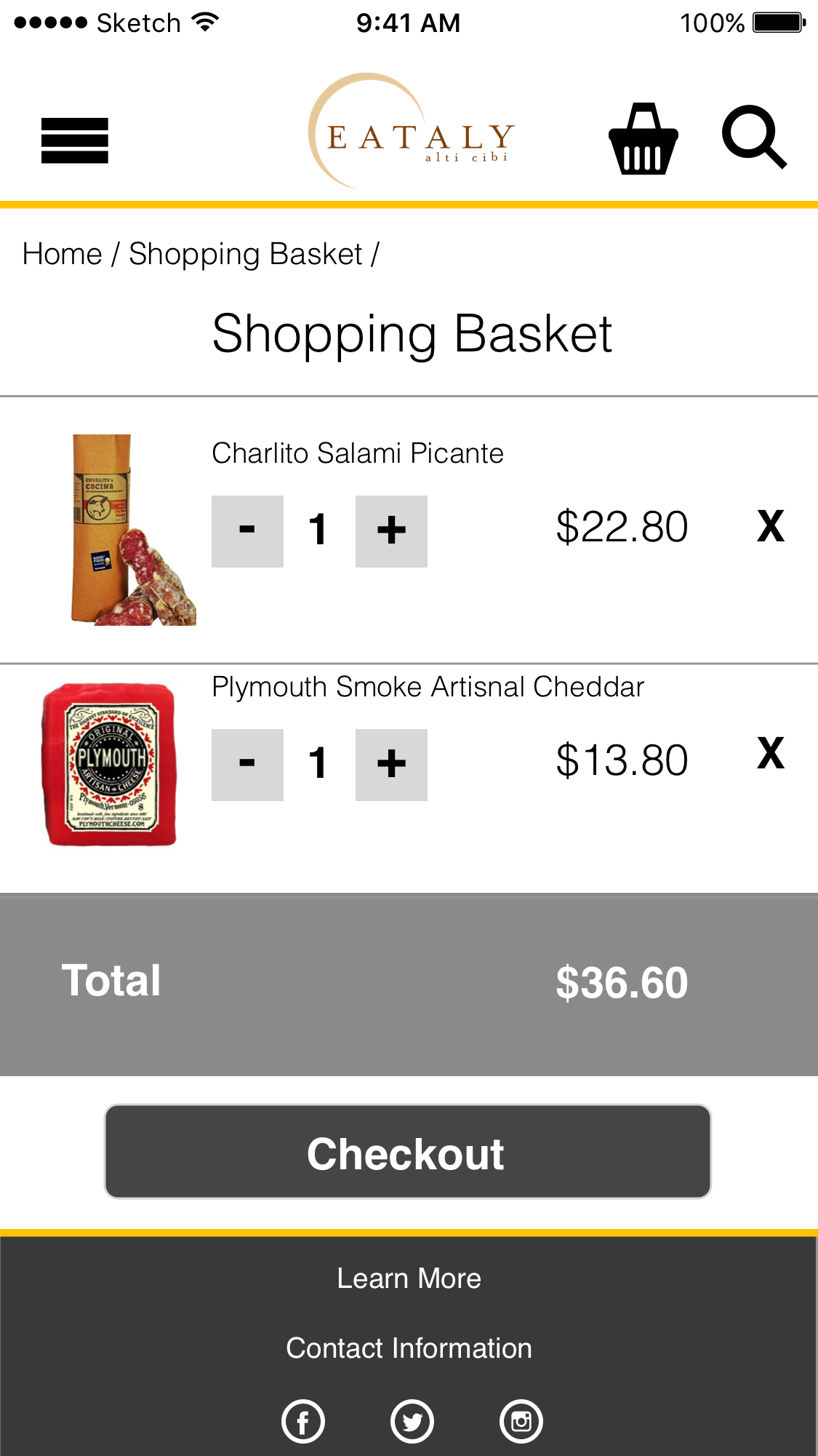 6.1 Basket